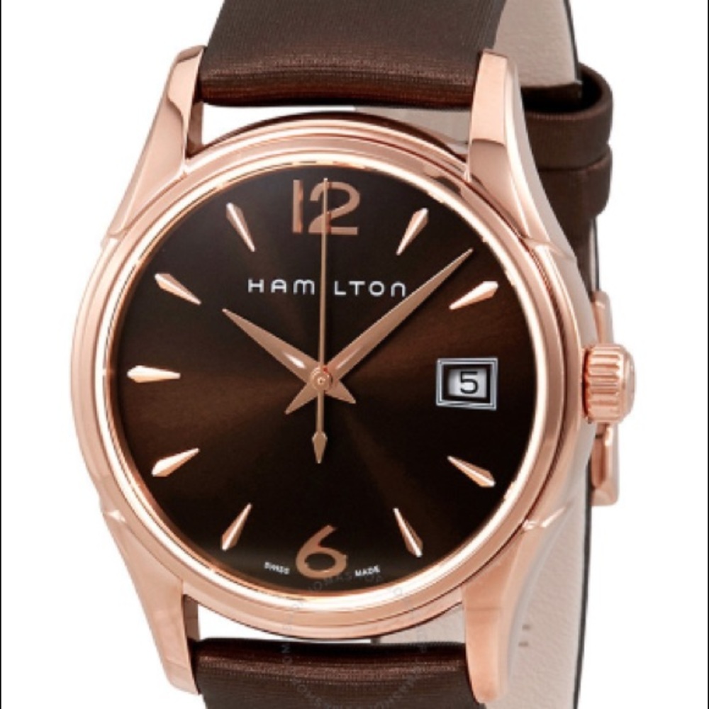 HAMILTON Jazzmaster Brown Dial Ladies Watch